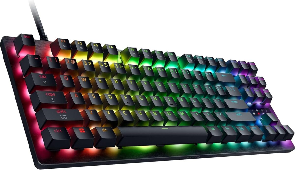 Razer HUNTSMAN V3 TENKEYLESS 8KHz ANALOG - 8K Polling Rate - RGB Gaming Keyboard - Rapid Trigger