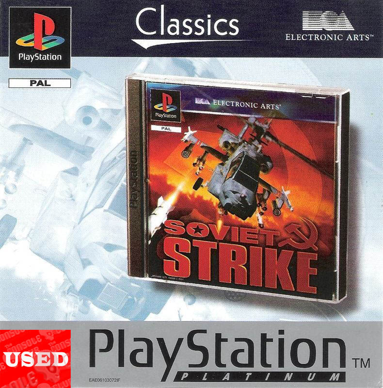 Soviet Strike (Classics) (Platinum) PSX USED 