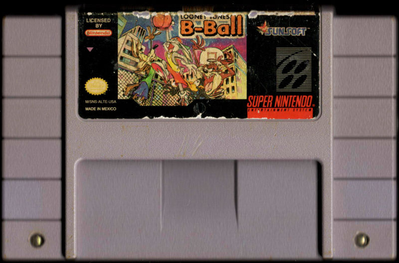 Looney Tunes Basketball SNES UNBOXED