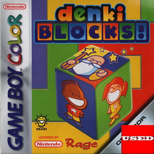 Denki Blocks ! GameBoy Color USED (Like New)
