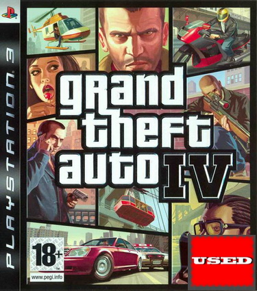 Grand Theft Auto IV PS3 USED (No Manual)