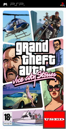 Grand Theft Auto: Vice City Stories PSP USED (UMD Only)