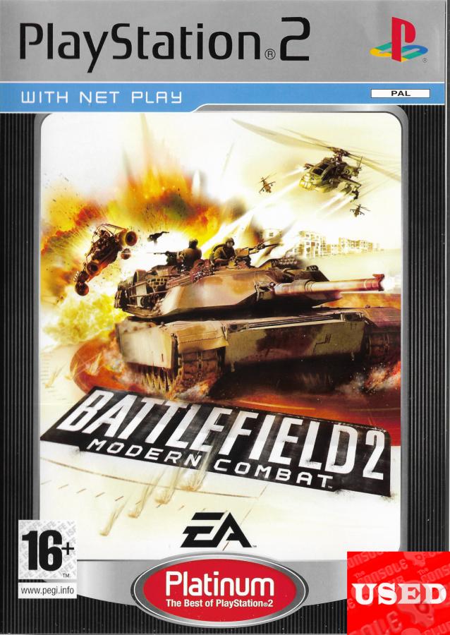Battlefield 2: Modern Combat (Platinum) PS2 USED (No Manual)