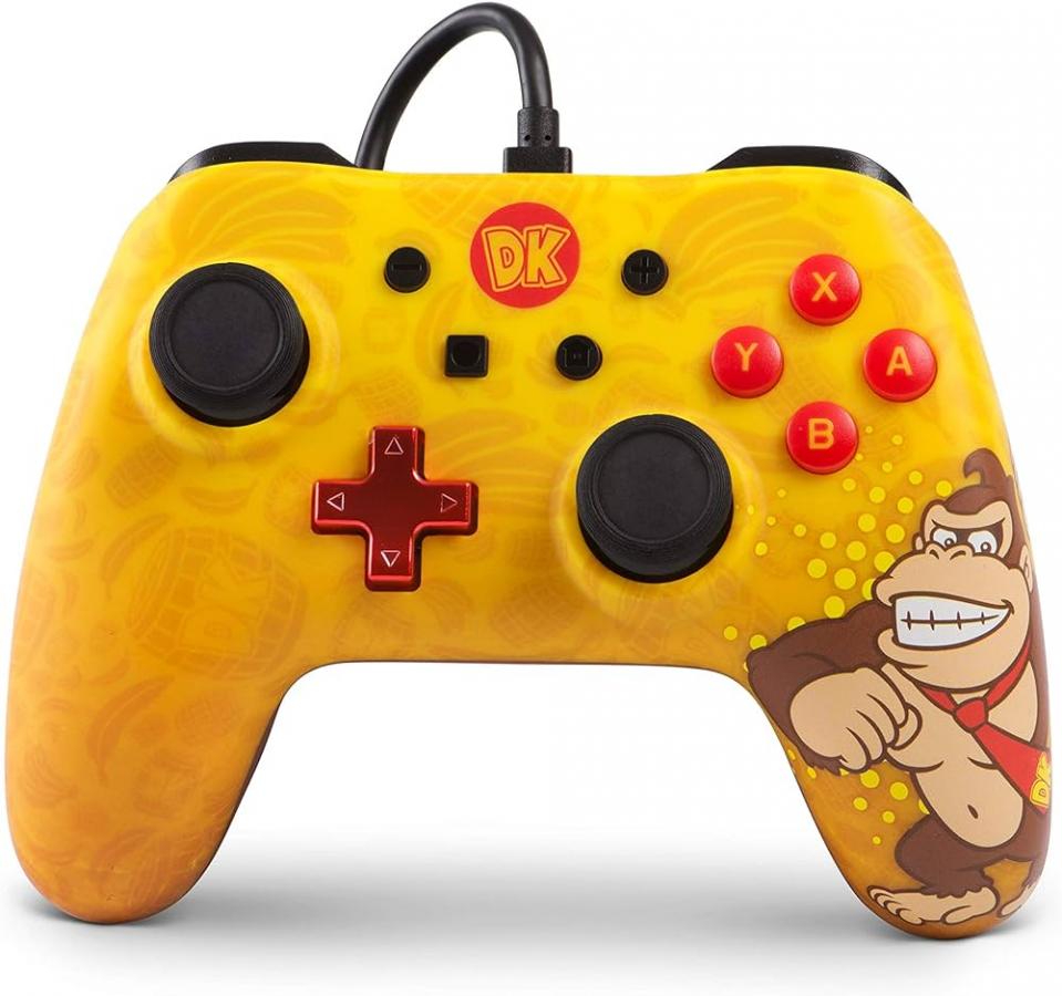 PowerA Wired Controller Donkey Kong Nintendo Switch NEW