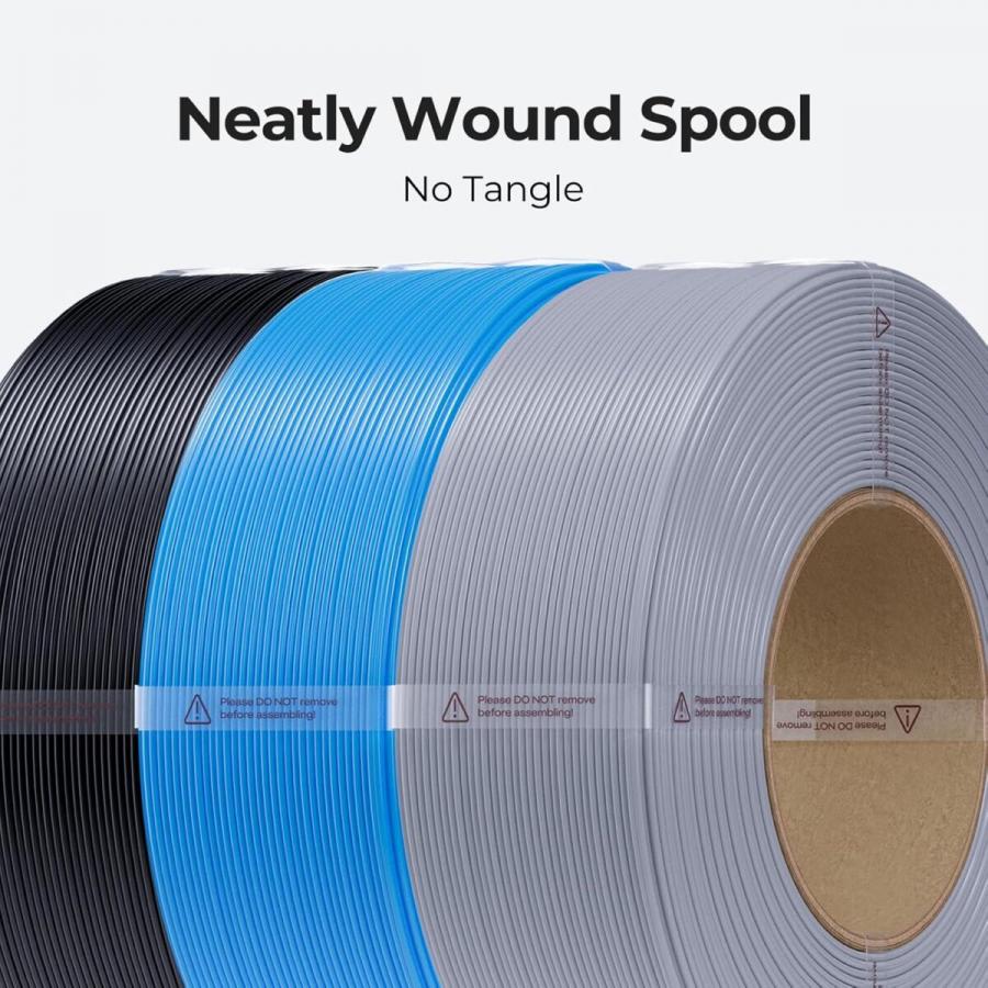 Creality CR-PETG Brown - No Reel 3D Printer Filament, Hard Glossy Tensile Str. 49MPA, 1 kg Spool1.75