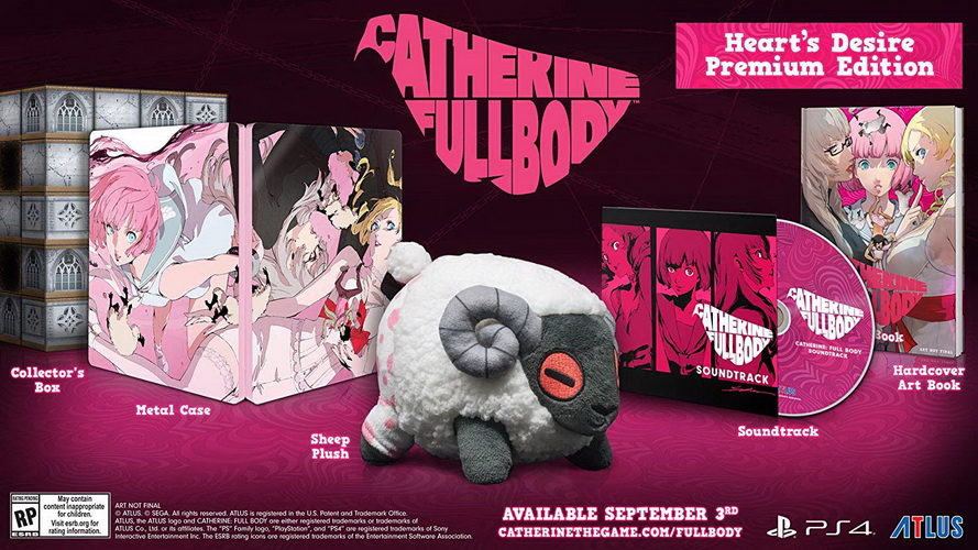 Catherine: Full Body Premium Edition PS4 NEW