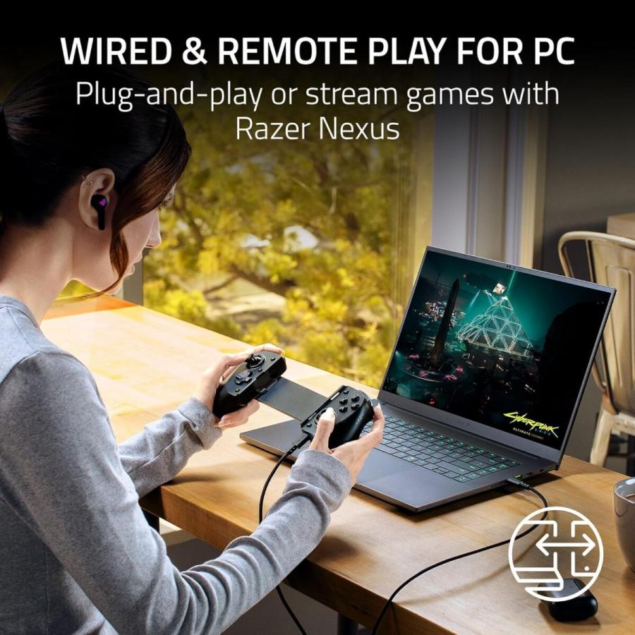 Razer Kishi V3 USB-C Gaming Controller - iPhone - Android - PC -  Dual Back Buttons - 3,5 Audio Jack