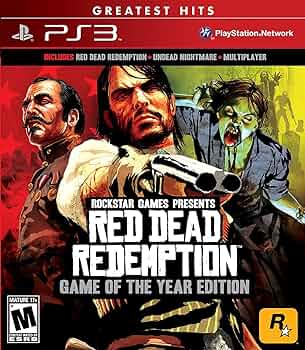 Red Dead Redemption (GotY) (Greatest Hits) PS3 NEW (NTSC)