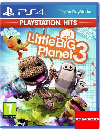 LittleBigPlanet 3 (Playstation Hits) PS4 USED