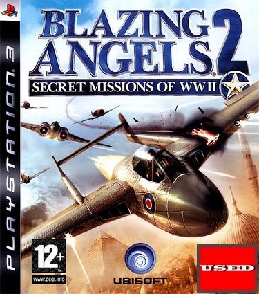 Blazing Angels 2: Secret Missions of WWII PS3 USED (English Game / GER Cover)