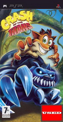 Crash of the Titans PSP USED