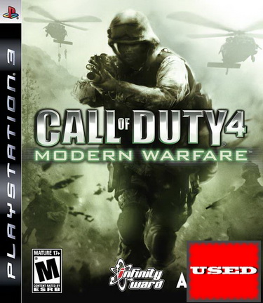 Call of Duty 4: Modern Warfare PS3 USED (No Manual) 
