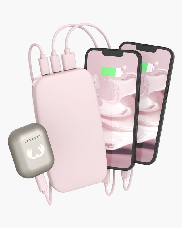 Fresh N Rebel  Powerbank 18000 mAh USB-C  -  Ultra Fast Charging & 20W PD  -  Smokey Pink