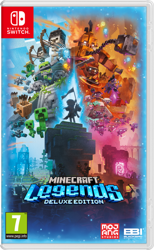 Minecraft Legends Deluxe Edition Nintendo Switch NEW