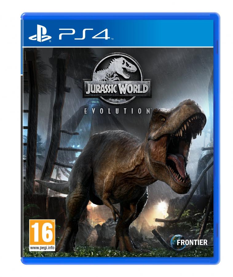 Jurassic World Evolution PS4 NEW (Without Seal + Slightly Damaged Case)