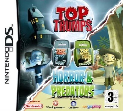 Top Trumps: Horror & Predators DS NEW
