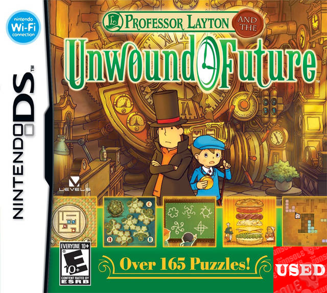 Professor Layton and the Unwound Future DS USED (NTSC)