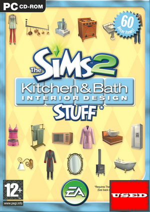 The Sims 2: Kitchen & Bath Interior Design PC USED