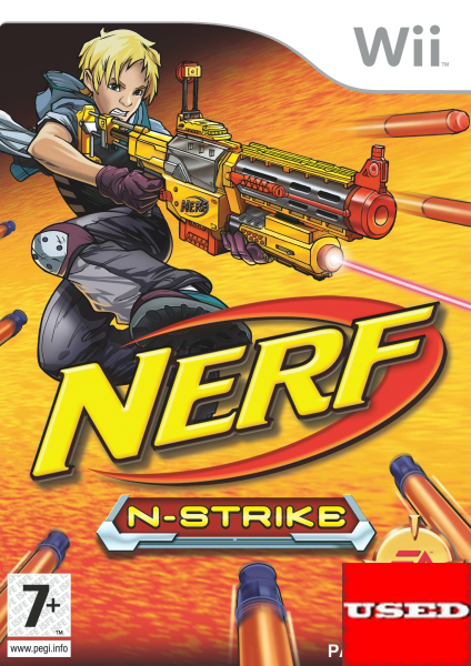 Nerf n - Strike  Wii USED