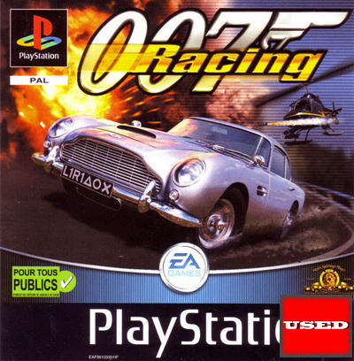 007 Racing PSX USED (Damaged Case)