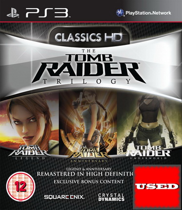The Tomb Raider Trilogy PS3 USED