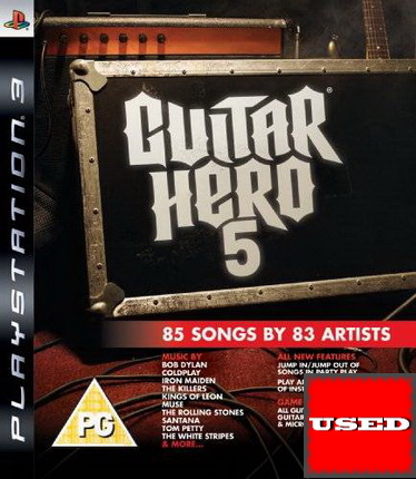 Guitar Hero 5 PS3 USED (Game Only)