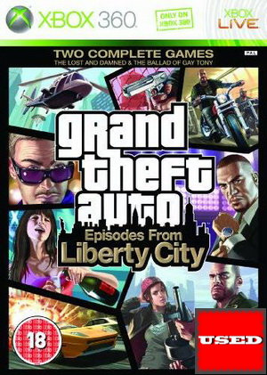 GTA: Episodes From Liberty City X360 USED 