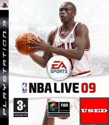 NBA Live 09 PS3 USED (No Manual)