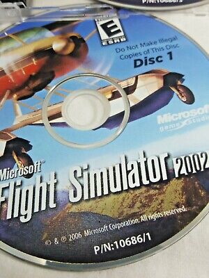 Microsoft Flight Simulator 2002 PC USED (Disc Only)  (ΔΕΝ ΠΑΙΖΕΙ !! ΜΟΝΟ ΓΙΑ ΣΥΛΛΟΓΗ)