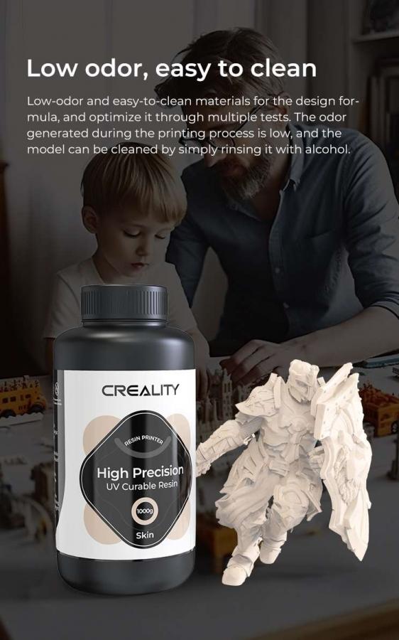 Creality LCD 8K High Precision UV Curable Resin - Grey (3302190003 gray)