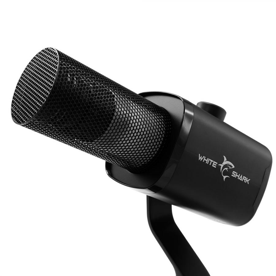 WHITE SHARK BROADCASTING MIKROPHONE DSM-04 BLACK