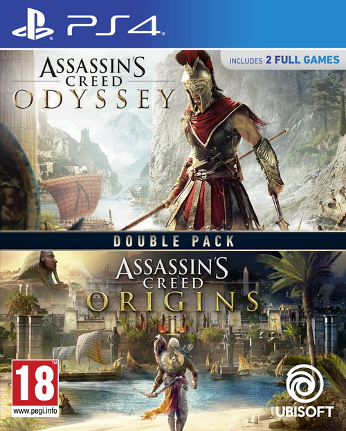 Compilation Assassin's Creed Origins & Odyssey PS4 NEW