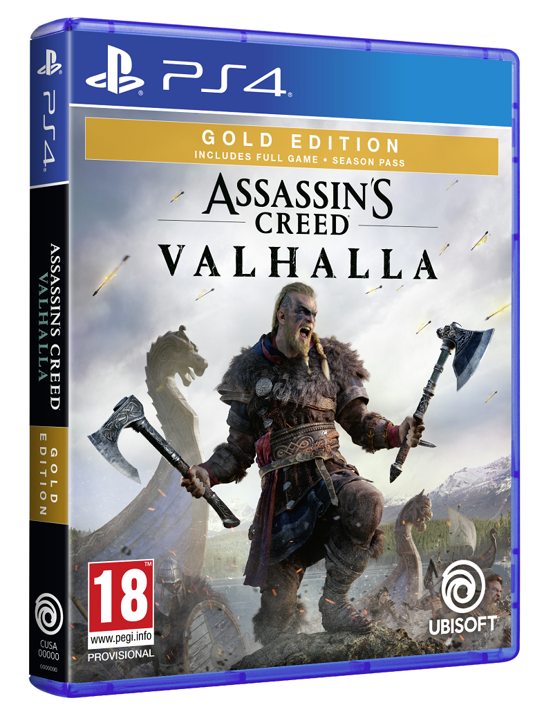 Assassin’s Creed Valhalla Gold Edition  ( PS5  Compatible )  PS4 NEW 