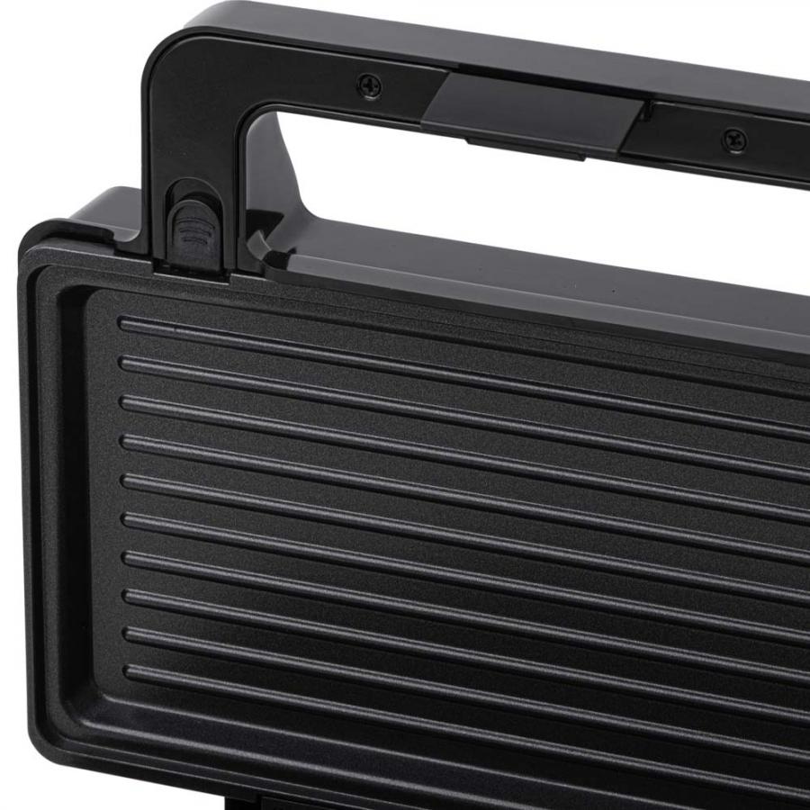ADLER 2-IN-1 SANDWICH MAKER 1400W BLACK/SILVER