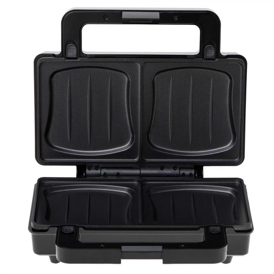 ADLER 2-IN-1 SANDWICH MAKER 1400W BLACK/SILVER