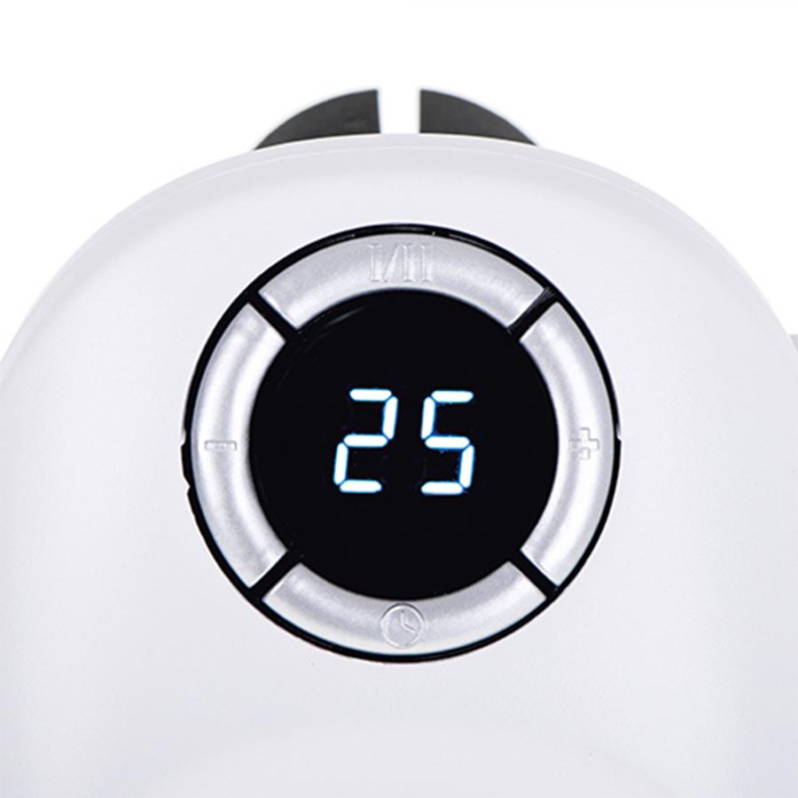 ADLER LED PORTABLE FAN HEATER 1500W WHITE