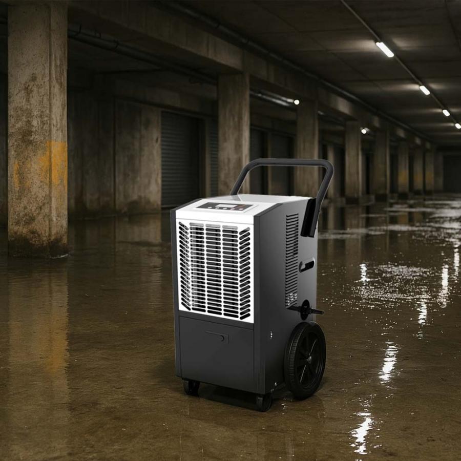 ADLER INDUSTRIAL COMPRESSOR AIR DEHUMIDIFIER 50L BLACK-WHITE
