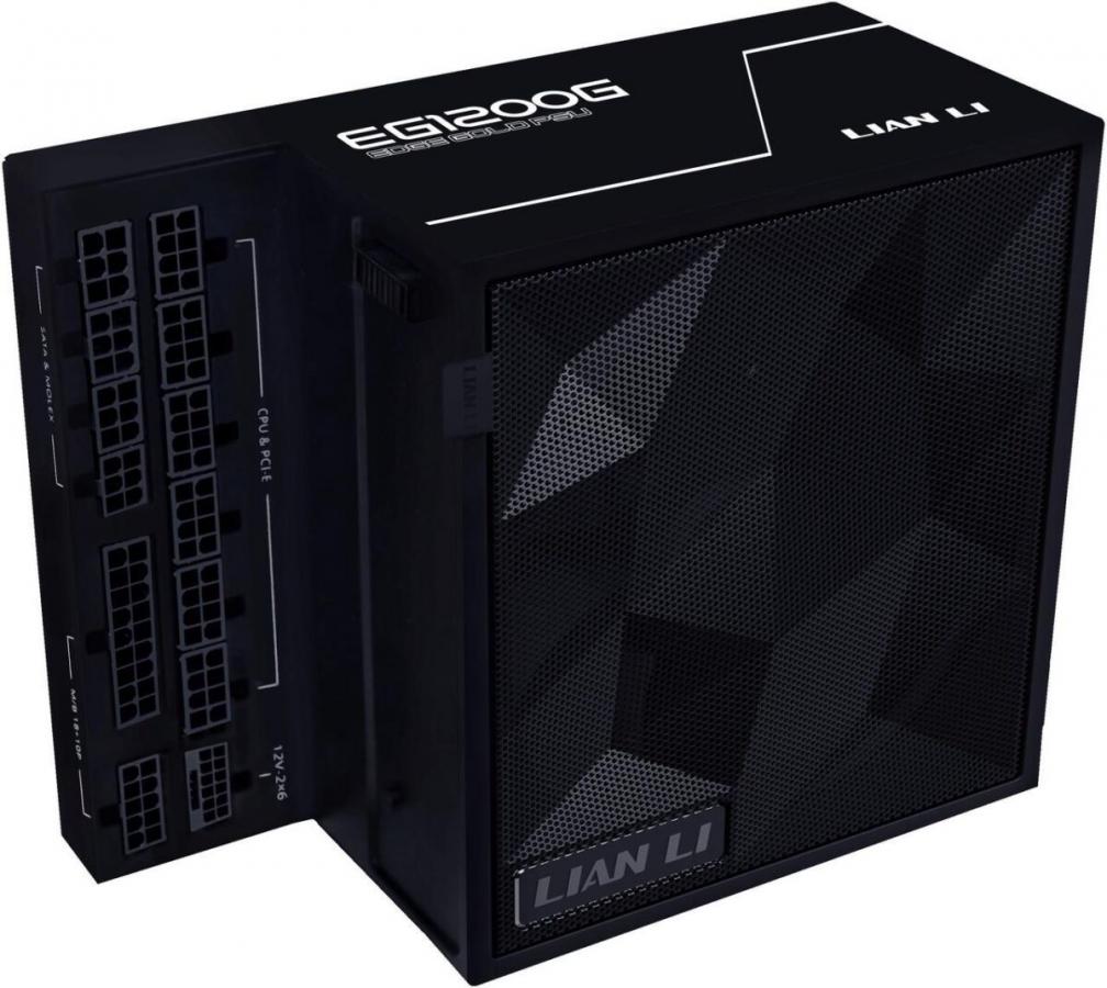 Lian Li Edge 1200W Black 80+ Gold (with USB HUB), Fully Modular ATX PSU