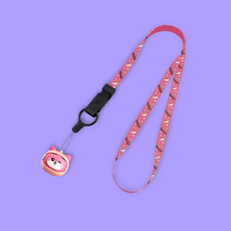 BLACKVIEW KIDS EARBUDS BT6.0 CAT DESIGN ROTATING CHARGING CASE WITH EMOJIS PINK