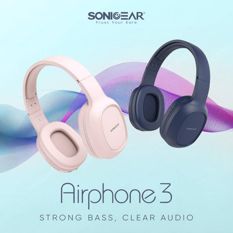 SONICGEAR BT5.4 HEADPHONES TYPE-C AIRPHONE III MIST