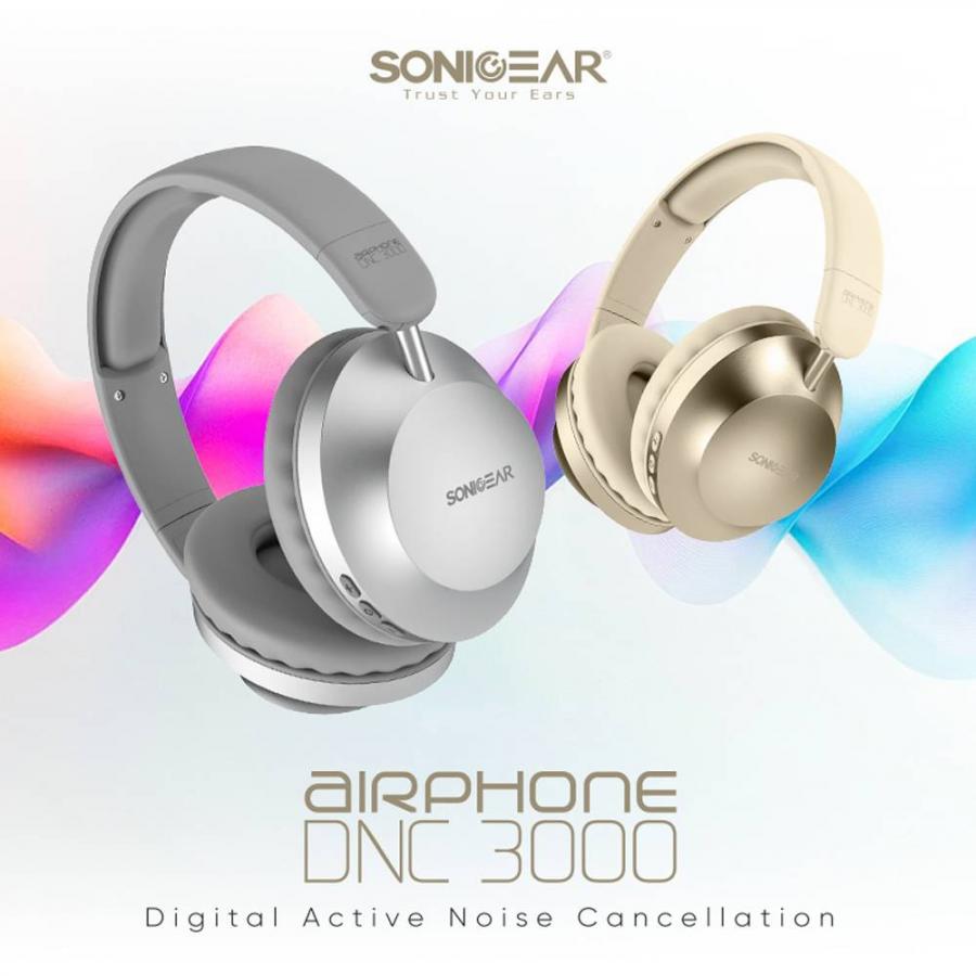 SONIC GEAR BT5.4 HEADSET AIRPHONE DNC 3000 PLATINUM