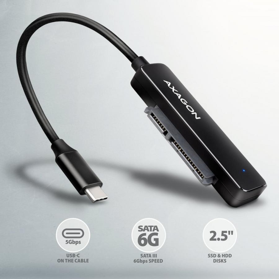 AXAGON ADSA-FP2C USB-C 3.2 GEN1 - SATA 6G 2.5