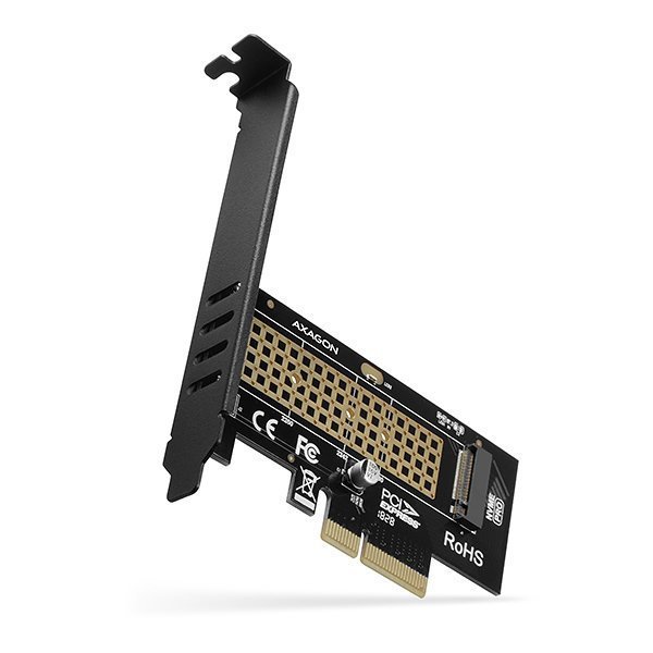 AXAGON PCEM2-N PCI-E 3.0 4X - M.2 SSD NVME, UP TO 80MM SSD
