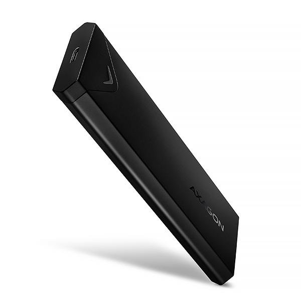 AXAGON EEM2-UB2 USB-C 3.2 GEN 2 - M.2 NVME SSD 42-80MM BOX BLACK