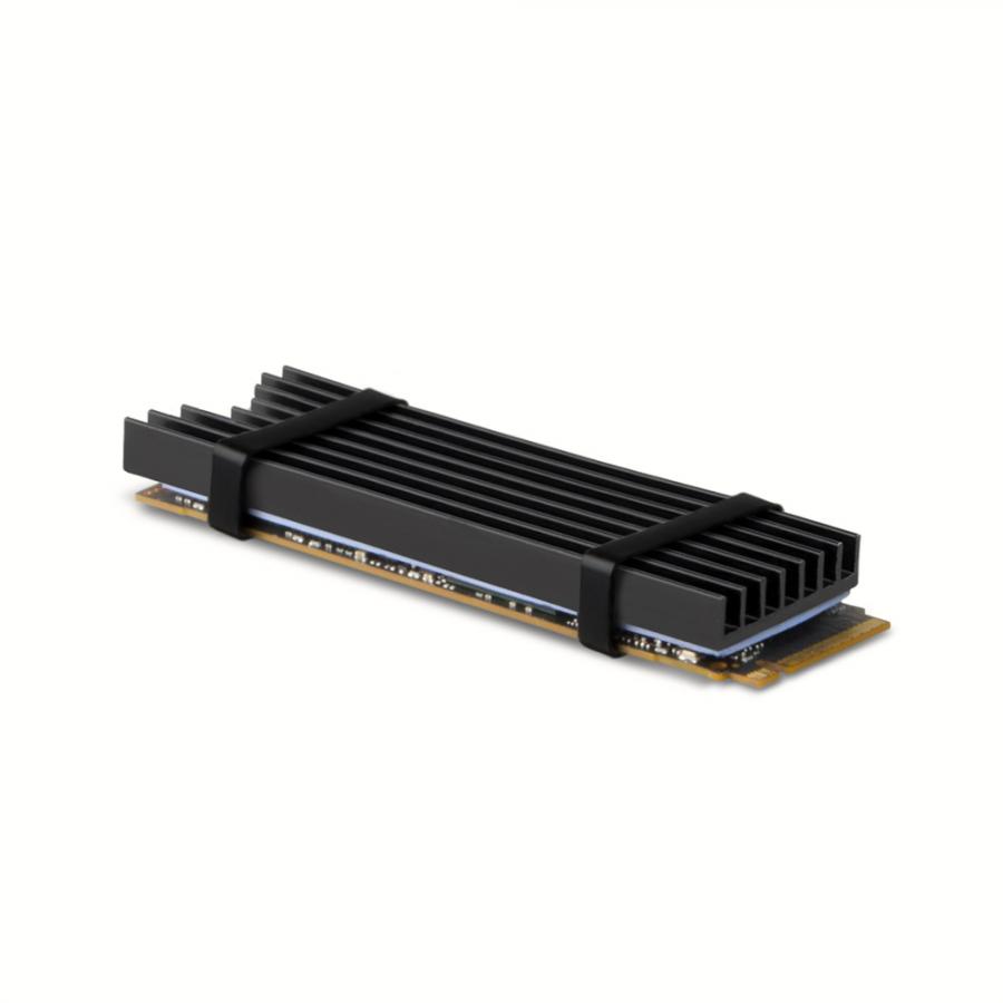AXAGON CLR-M2L6 PASSIVE - M.2 SSD, 80MM SSD, ALU BODY, SILICONE THERMAL PADS, HEIGHT 6MM