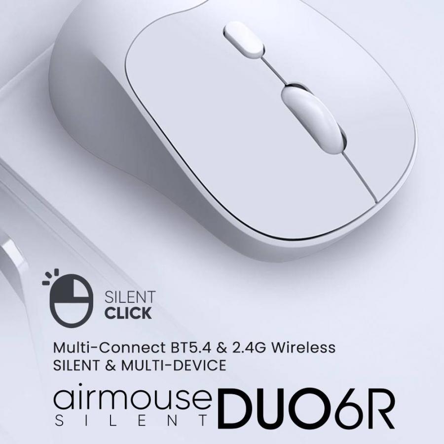 ALCATROZ SILENT BT5.4 WIRELESS MOUSE AIRMOUSE DUO 6R INDIGO