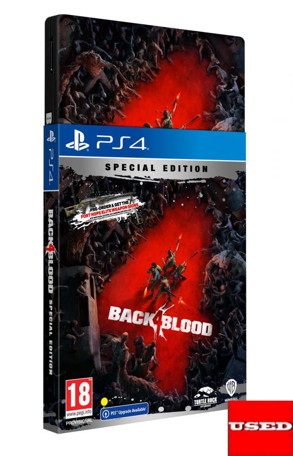 Back 4 Blood Special Steelbook Edition PS4 USED