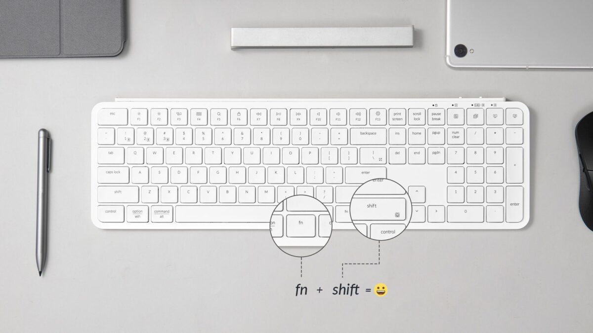 Keychron B6 Pro (B6P-K8) Ultraslim Wireless BT Keyboard ZMK Online customizen-Ivory White 100% US