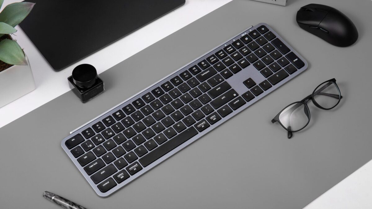 Keychron B6 Pro (B6P-K1) Ultraslim Wireless BT Keyboard ZMK Online customization - Gray 100% US Lay