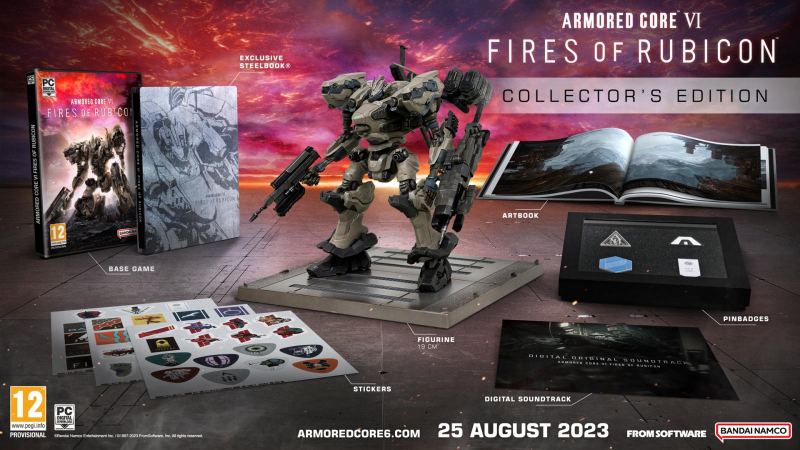 Armored Core VI Fires of Rubicon Collector's Edition PC NEW